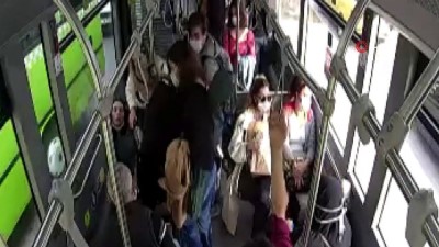 belediye otobusu -  Otobüs sürücüsü fenalaşan yolcuyu hastaneye böyle yetiştirdi Videosu