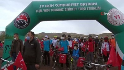 bisiklet -  Türkiye’nin en uzun bisiklet yolunda pedallar 29 Ekim için çevrildi Videosu
