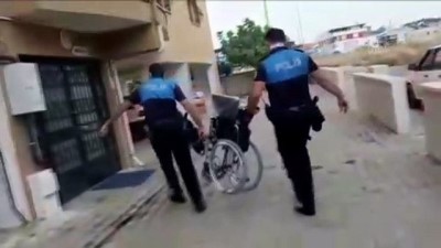 Bekçiler, 6 engelliye tekerlekli sandalye bağışladı - AYDIN