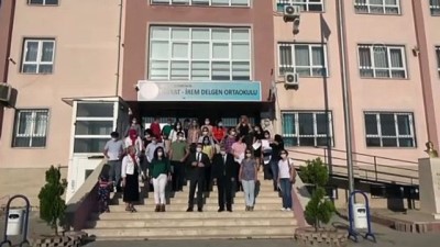 Germencik'te temassız çöp kovası geliştiren öğretmenlere sertifika - AYDIN