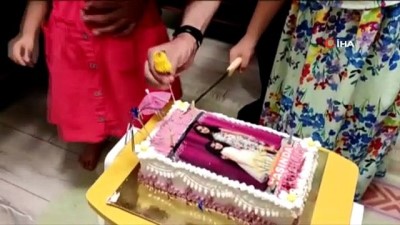 dogum gunu pastasi -  Şehidin kızlarına doğum günü sürprizi Videosu