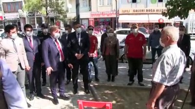  Vali Aydoğdu, Sultanhanı ilçesinde Covid-19 denetimi yaptı