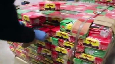 gumruk kapisi -  Hurma kutularında 50 kilogram eroin ele geçirildi Videosu