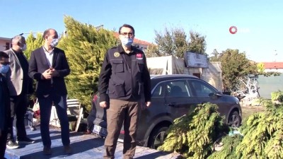  Bakanlar tsunami vuran bölgeyi ziyaret etti