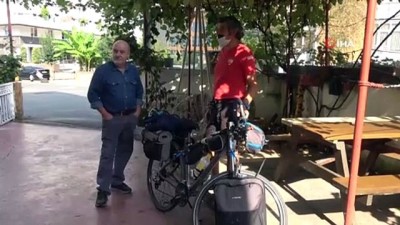 bisiklet -  Bisikletiyle Türkiye turuna çıktı Videosu