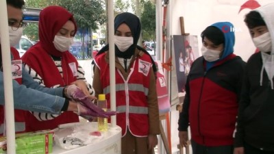 genclik kollari -  Kızılay Haftası'nda çocuklar hijyen ve deprem konusunda bilinçlendirildi Videosu