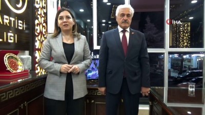  MHP İstanbul Milletvekili Arzu Erdem Mardin İl Başkanlığını Ziyaret Etti