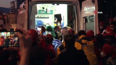  Yatık binadan bir vatandaş daha yaralı olarak kurtarıldı