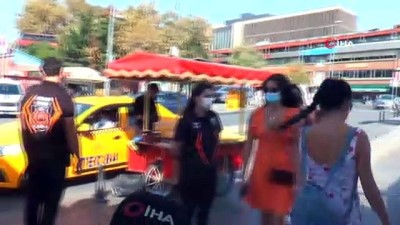 ingilizce -  Beşiktaş Meydanın'da drone destekli korona virüs denetimi Videosu