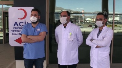 el temizligi - DOKTORLAR KOVİD-19'LA SAVAŞI ANLATIYOR - Koronavirüsü yenip görevine dönen doktor hastalara nefes oluyor - ERZURUM Videosu