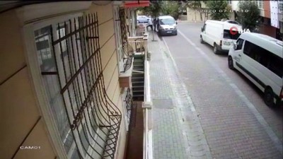 guvenlik kamerasi -  Dükkana giren hırsızları film izler gibi izledi Videosu