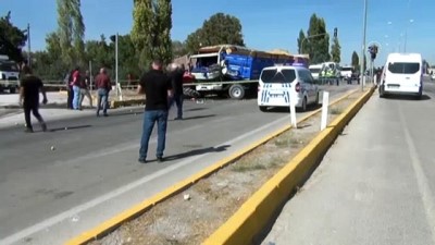 Konya'da traktör ile kamyon çarpıştı: 1 ölü