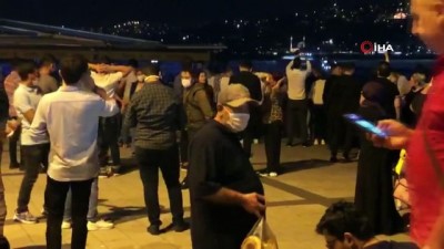 uttu -  Ortaköy’de korona virüs kuralları unutuldu Videosu