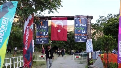 su sporlari - 'Palandöken'den Uzundere'ye 1. Ulusal Doğa ve Su Sporları Festivali' tamamlandı - ERZURUM Videosu