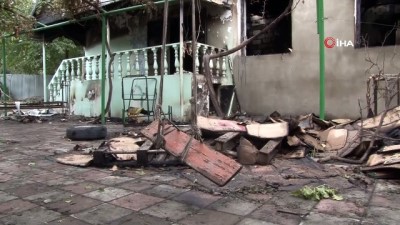  - Ermenistan'ın roketle hedef aldığı ev küle döndü