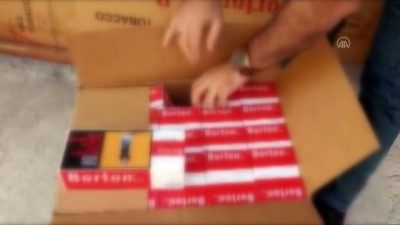 Kaçak 28 milyon 800 bin makaron ele geçirildi - ADANA