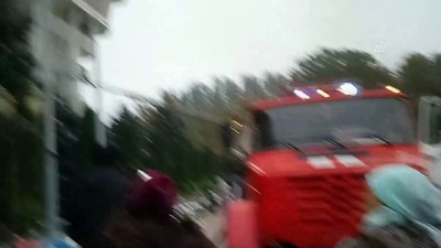 milletvekili - Kırgızistan Cumhurbaşkanlığı binasında çıkan yangın kontrol altına alındı (2) - BİŞKEK Videosu