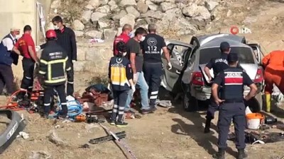 aktuel -  Otomobil köprüden düştü, sürücüsü sıkışarak can verdi Videosu