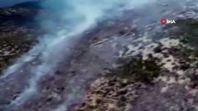 makilik alan -  Alanya'daki orman yangınında 6 hektarlık alan zarar gördü Videosu