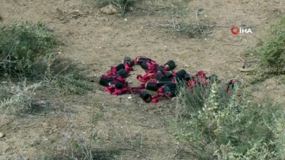  - Bakü, Tiflis, Ceyhan Boru Hattını hedef alan roketin patlamayan parçaları görüntülendi