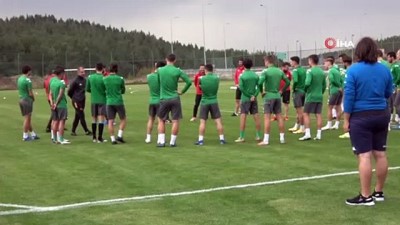 milli mac - Bursaspor, milli maç arasını Bolu’da değerlendiriyor Videosu