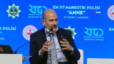  İçişleri Bakanı Süleyman Soylu, “En iyi Narkotik Polisi: Anne” konulu panelde konuştu