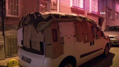  Meteoroloji uyardı, İstanbullular araçların dolu öncesi böyle korumaya aldı