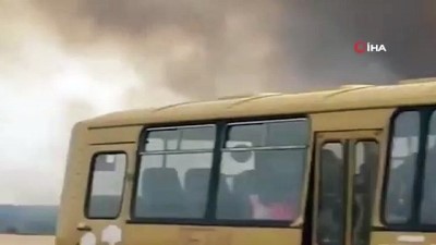 muhimmat deposu -  - Rusya'da mühimmat deposunda patlama
- Patlamanın ardından 10 köy boşaltıldı Videosu