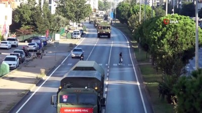 savunma sistemi -  S-400’leri taşıyan ikinci konvoy Samsun'dan geçti Videosu
