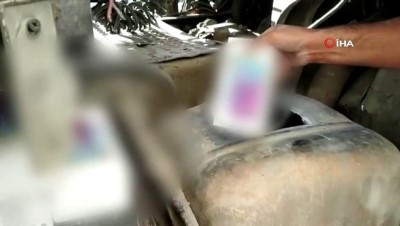 arac deposu -  Şanlıurfa’da 700 bin lira değerinde gümrük kaçağı telefon ele geçirildi Videosu