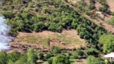  Şemdinli’de orman yangını