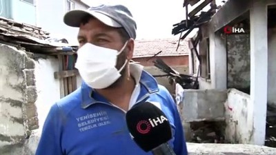 ev yangini -  Yangından son anda kurtulmuştu...Çocuklarını zincirle bağlayan ailenin savunması şoke etti Videosu