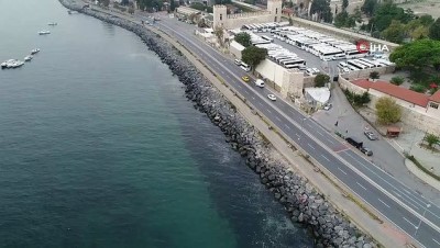 cop kutusu -  Yenikapı Sahili’nde kirlilik su altı drone kamerasında Videosu
