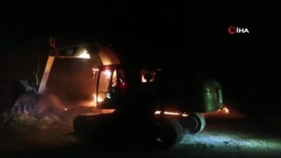  Nallıhan’da 4500 balya yanarak kül oldu