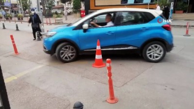  Yoğun yağış uyarısı sonrası sürücüler otoparklara akın etti