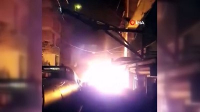 kordon -  - Beyrut'ta yakıt deposunda patlama Videosu