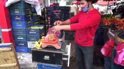 semt pazari -  Havaların soğuması meyve ve sebze fiyatlarına olumsuz yansıdı Videosu