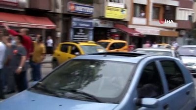 taksi duragi -  Sakarya’da akıllara durgunluk getiren kaza Videosu