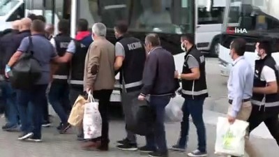  Samsun merkezli FETÖ operasyonunda 8 eski polis adliye sevk edildi