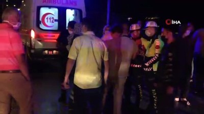  Ters dönen otomobildeki aile ölümden döndü: 4 yaralı