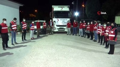 gecmis olsun -  Deprem bölgesi Elazığ’dan İzmir’e yardım sürüyor Videosu