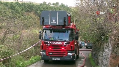  Ümraniye’de korkutan gecekondu yangını