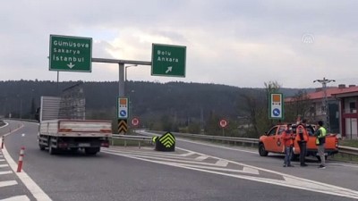 Anadolu Otoyolu Bolu Dağı Tüneli Ankara yönü trafiğe açıldı - DÜZCE