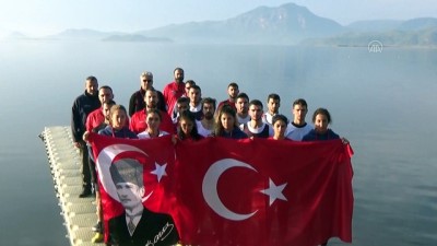 su sporlari - Büyük Önder Atatürk'ü anıyoruz - Köyceğiz - MUĞLA Videosu