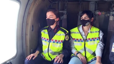 termal kamera - Kadın subaylar 'turizm başkenti'nin trafiğini havadan denetliyor - ANTALYA Videosu