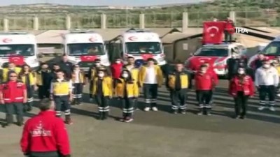  Sınırda nöbet tutan UMKE ekibi Ata'yı andı