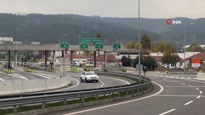  TEM Otoyolu Bolu Dağı Tüneli 27 gün sonra trafiğe açıldı