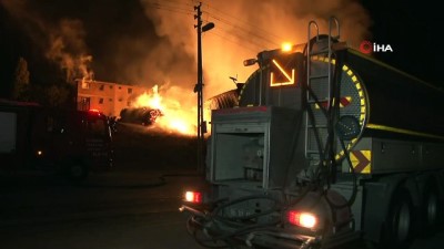  - Ankara’da kereste fabrikasında yangın