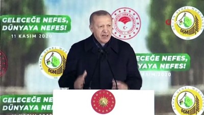  Cumhurbaşkanı Erdoğan, 'Geleceğe Nefes, Dünyaya Nefes Programı’nda konuştu