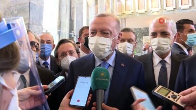 basin mensuplari -  Cumhurbaşkanı Erdoğan, Karabağ ile ilgili konuştu Videosu